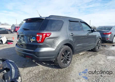 2018 Ford Explorer Xlt from USA, damaged, VIN 1FM5K7D88JGA12975